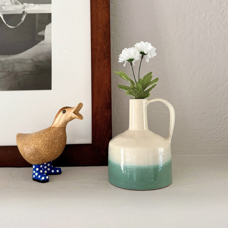 Humble Hilo Kumale Handmade Ceramic Rustic Vase