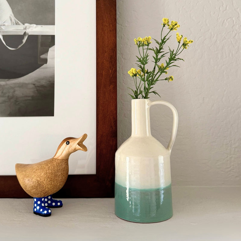 Humble Hilo Kumale Handmade Ceramic Rustic Vase