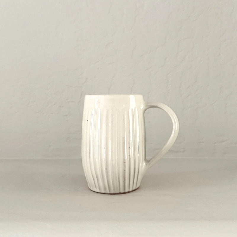 Humble Hilo Kumale Handmade Ceramic Ribbed Mug