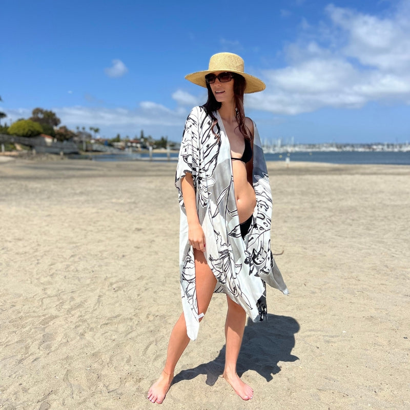 Humble Hilo Extra Long Elegant Kimono 2025 Collection