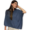 Humble Hilo Handloomed Cashmere Poncho, Classic