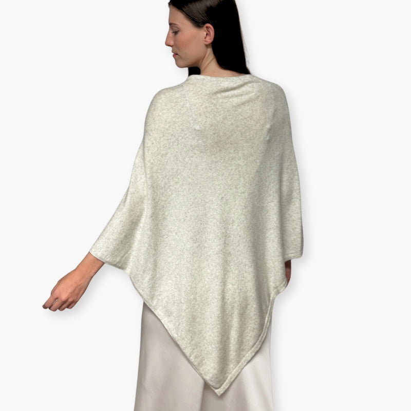 Humble Hilo Handloomed Cashmere Poncho, Classic