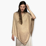 Humble Hilo Handloomed Cashmere Poncho, Classic