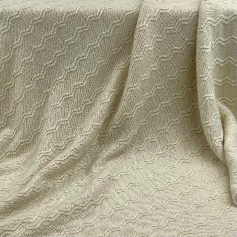 Humble Hilo Handloomed Cashmere Poncho, Cable Knit