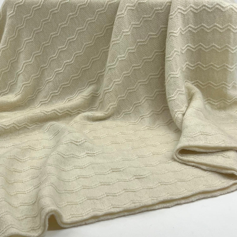 Humble Hilo Handloomed Cashmere Poncho, Cable Knit