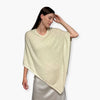 Humble Hilo Handloomed Cashmere Poncho, Cable Knit