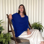 Humble Hilo Handloomed Cashmere Poncho, Cable Knit