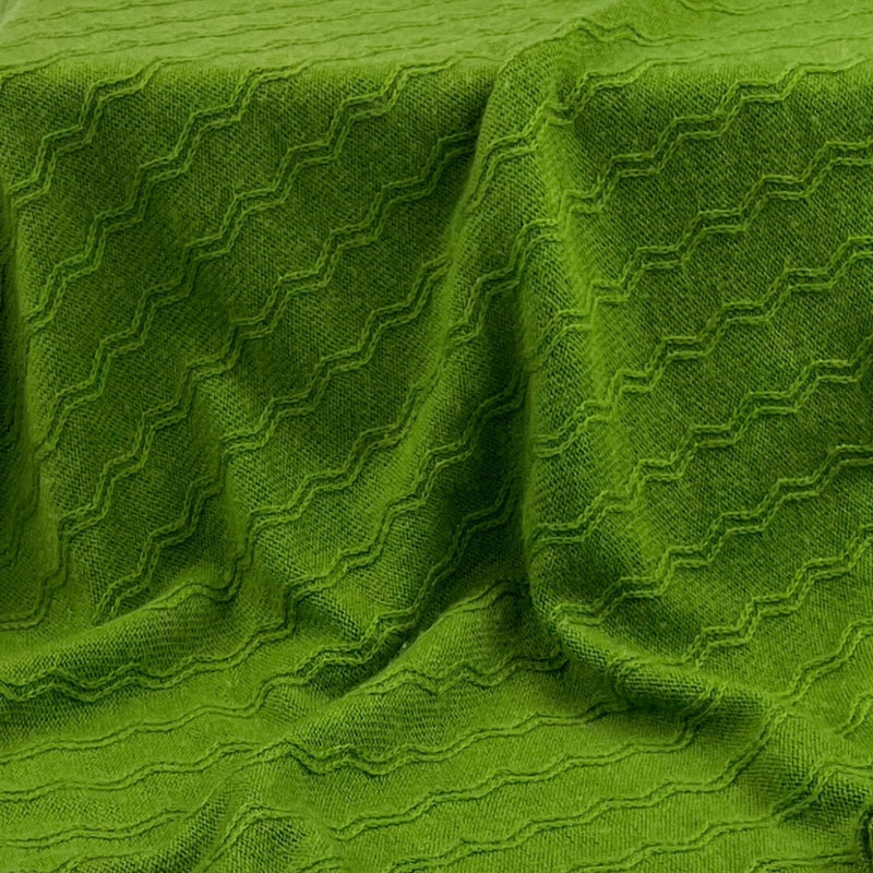 Humble Hilo Handloomed Cashmere Poncho, Cable Knit