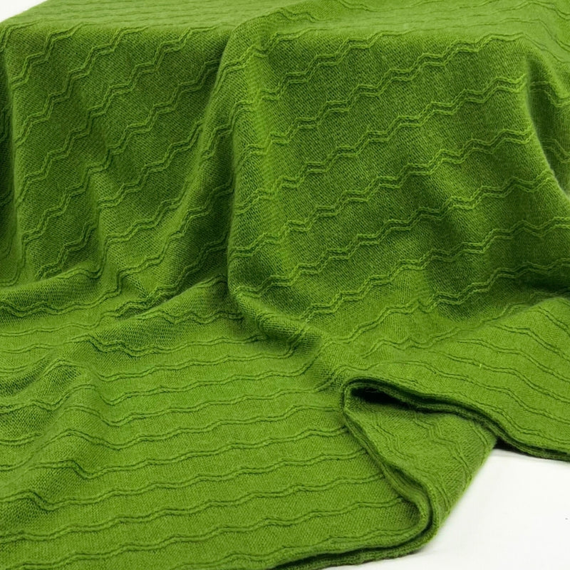 Humble Hilo Handloomed Cashmere Poncho, Cable Knit
