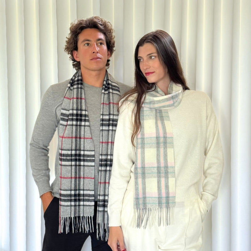 Humble Hilo Wool Scarf, Heritage Plaid