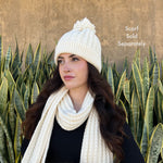 Humble Hilo Knitted Hat with Pom Pom