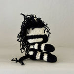 Kenana Knitters Hand Knitted Zebra Stuffed Animal