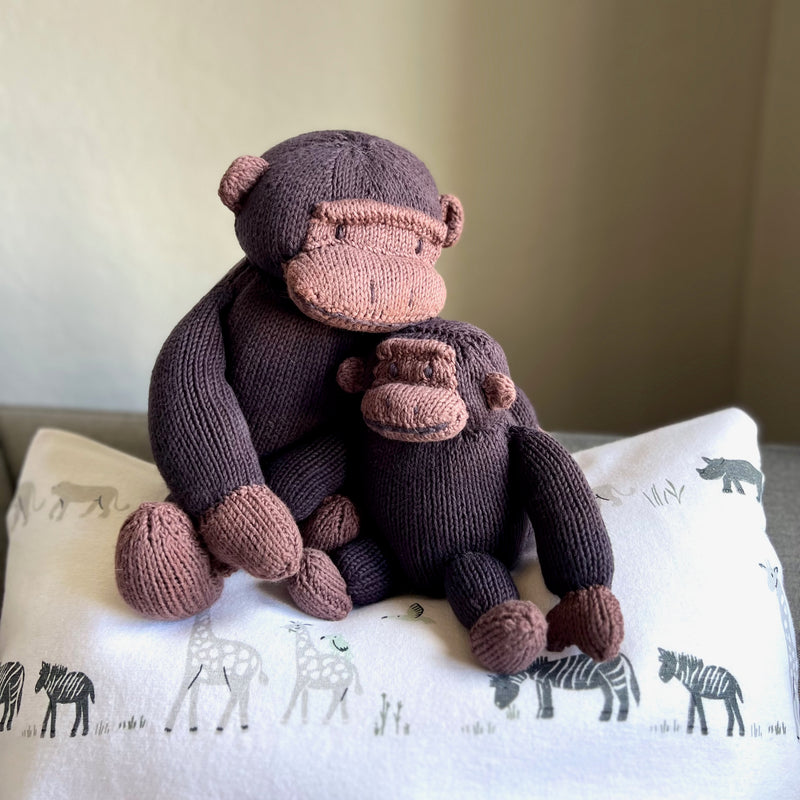 Kenana Knitters Hand Knitted Gorilla Stuffed Animal