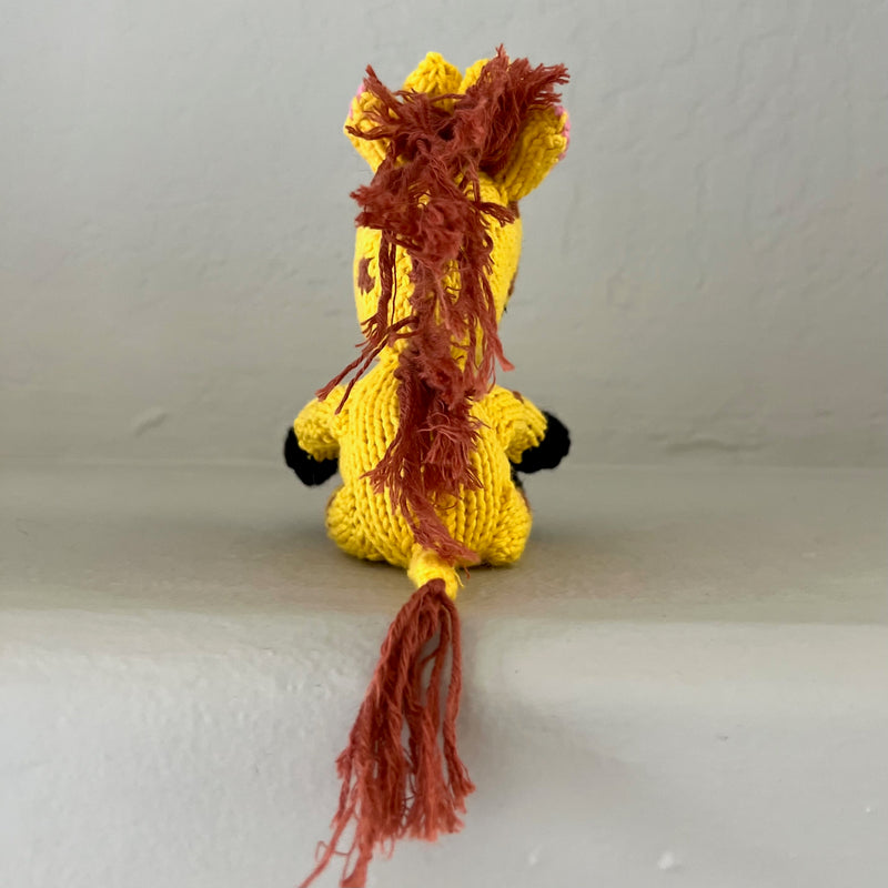 Kenana Knitters Hand Knitted Giraffe Stuffed Animal