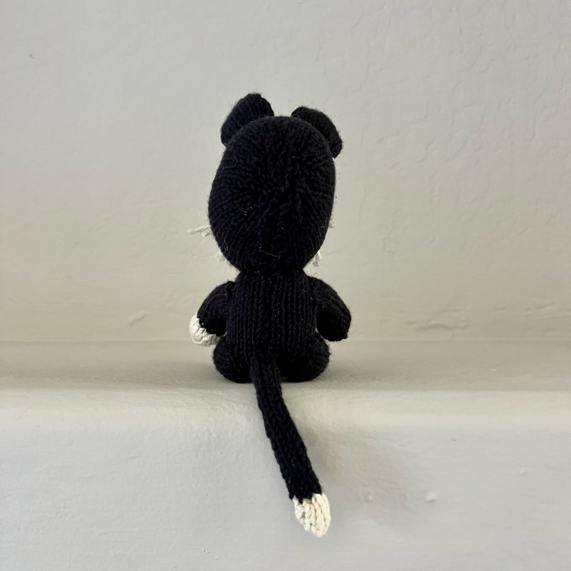 Kenana Knitters Hand Knitted Cat Stuffed Animal