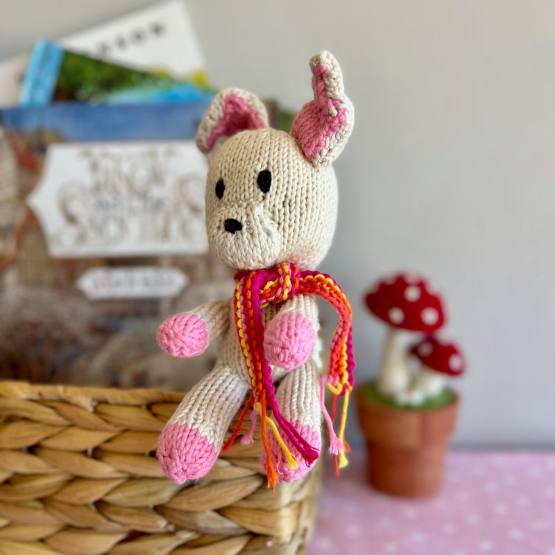 Kenana Knitters Hand Knitted Bunny Stuffed Animal