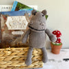 Kenana Knitters Hand Knitted Hippo Stuffed Animal