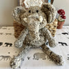 Kenana Knitters Hand Knitted Homespun Wool Elephant Stuffed Animal