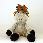 Kenana Knitters Hand Knitted Homespun Wool Giraffe Stuffed Animal