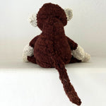 Kenana Knitters Hand Knitted Homespun Wool Monkey Stuffed Animal