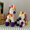 Kenana Knitters Hand Knitted Unicorn Stuffed Animal