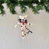 Kenana Knitters Hand-knit Cotton Animal Christmas Ornaments