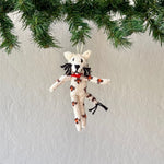 Kenana Knitters Hand-knit Cotton Animal Christmas Ornaments
