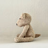 Kenana Knitters Hand Knitted Organic Wool Brown Teddy Bear Stuffed Animal