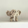 Kenana Knitters Hand Knitted Homespun Wool Elephant Stuffed Animal
