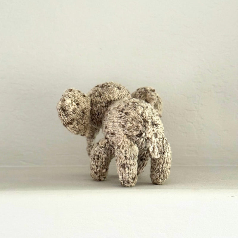 Kenana Knitters Hand Knitted Homespun Wool Elephant Stuffed Animal