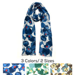 Humble Hilo Poppies Vector Art Scarf