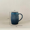 Humble Hilo Kumale Handmade Ceramic Ribbed Mug