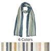 Humble Hilo Loomed Scarf Broad Stripes