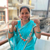 Kantha Graduated Bead Statement Necklace