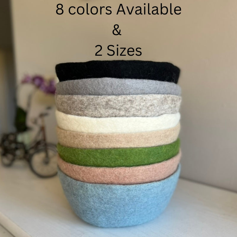 Humble Hilo Handmade Felt Bowls