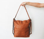 *F‍REE GIFT* Humble Hilo Braided Vegan Leather Convertible Tote