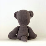 Kenana Knitters Hand Knitted Organic Cotton Round Teddy Bear Stuffed Animal