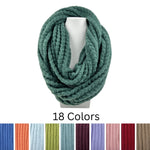 Humble Hilo Knitted Scarf, Infinity Scarf