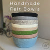 Humble Hilo Handmade Felt Bowls