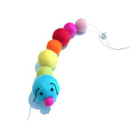 Rainbow Caterpillar Cat Toy or Eco Freshener