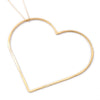 Alma Large Heart Necklace