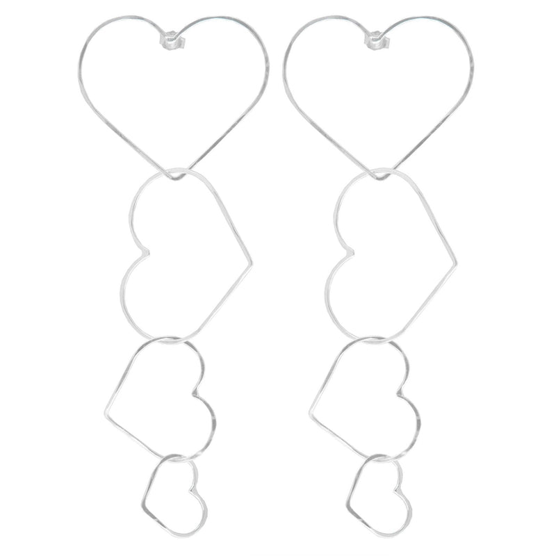 Atina Heart Earrings