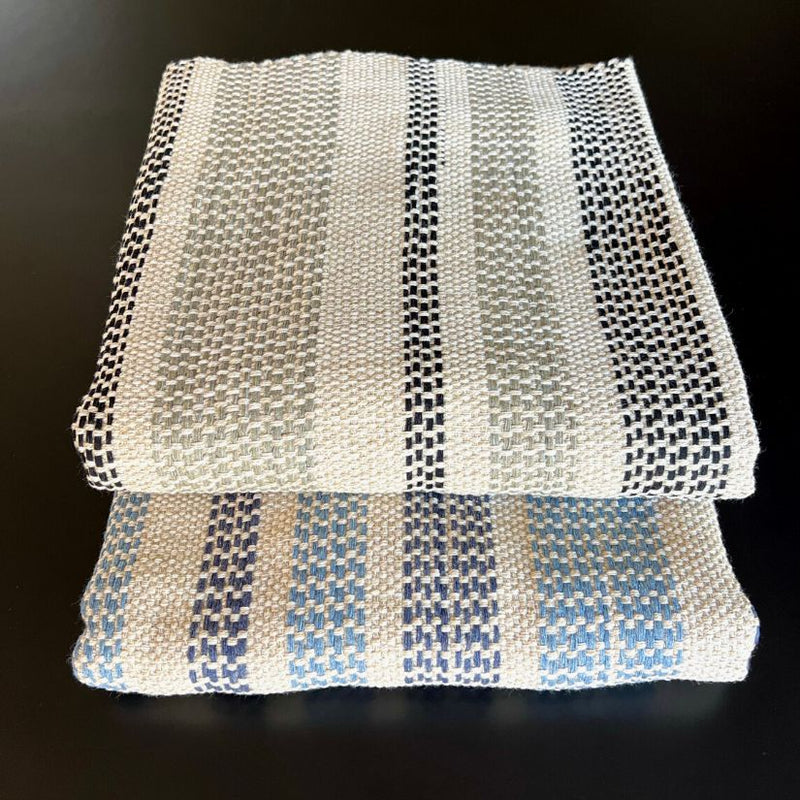Artisan Table Runner - Woven Stripes
