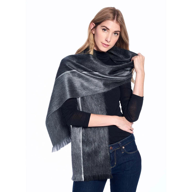 Alpaca Scarf- Shale