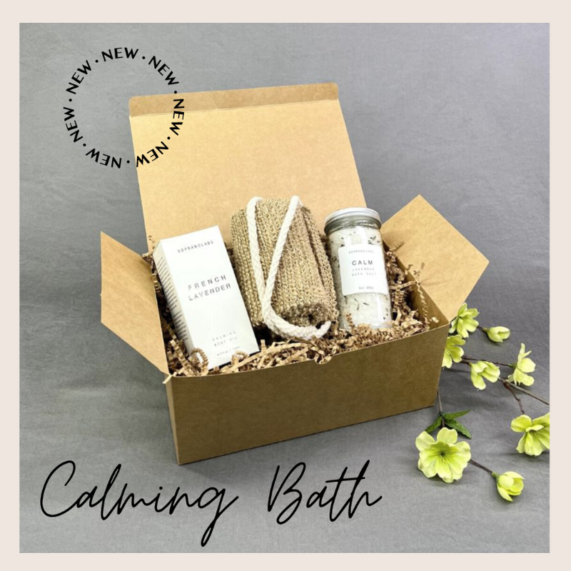 Calming Bath Box Gift Set