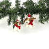 Santa’s Helpers Dogs Ornament - Set of 2