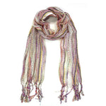 Humble Hilo Multicolored Thread Artisan Scarf