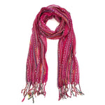 Humble Hilo Multicolored Thread Artisan Scarf