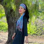 Humble Hilo Multicolored Thread Artisan Scarf