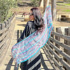 Humble Hilo Multicolored Thread Artisan Scarf